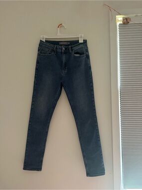 Just USA Dark Blue Skinny High-Rise Jeans